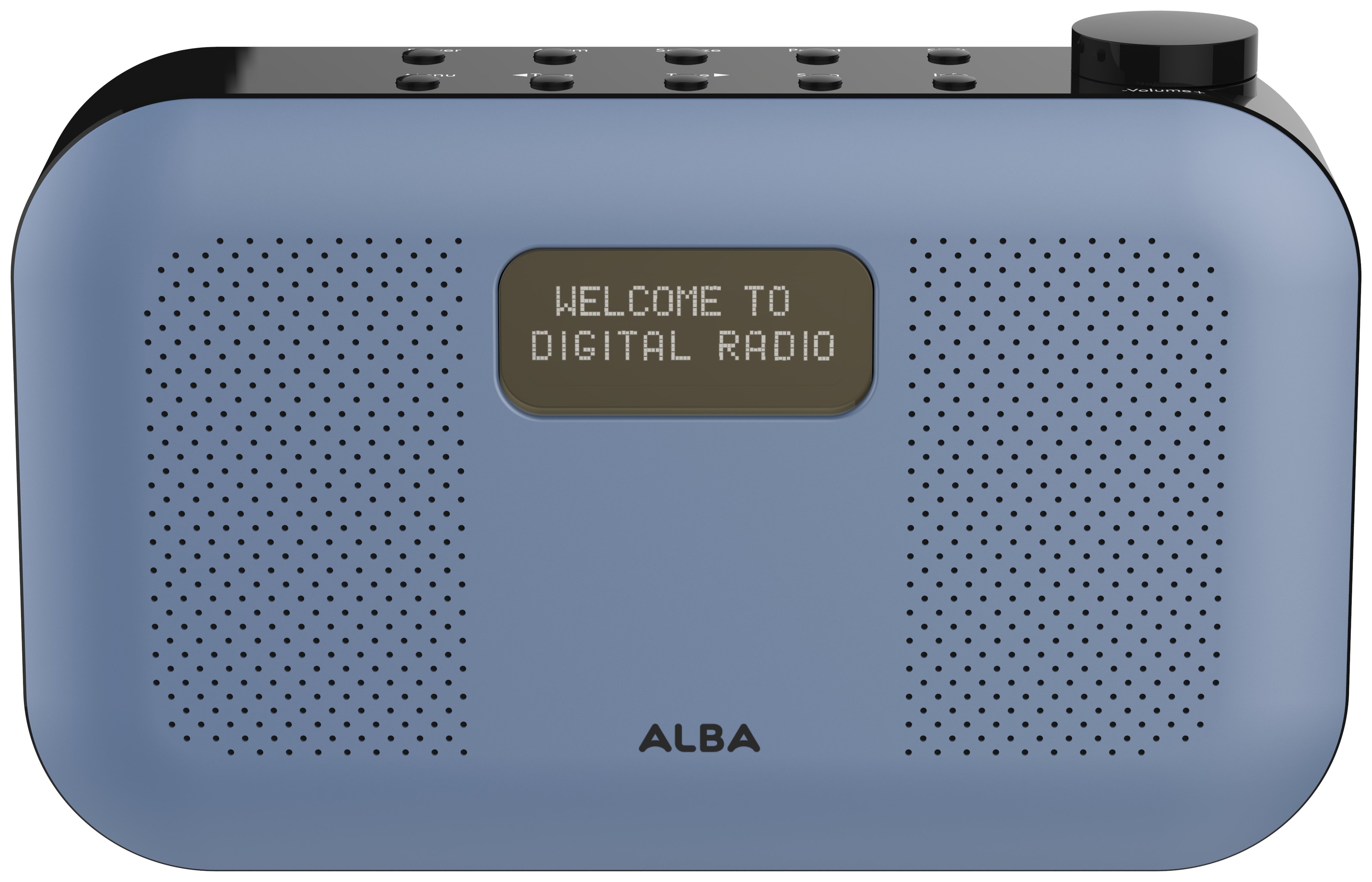 Alba Stereo DAB Radio - Blue