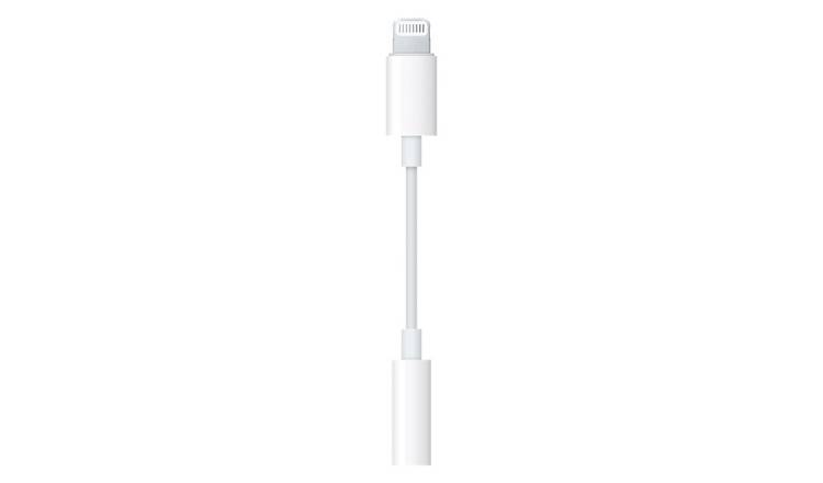Buy Apple Lightning to 3.5mm Headphone Jack Adapter - White, iPad and  tablet adapters