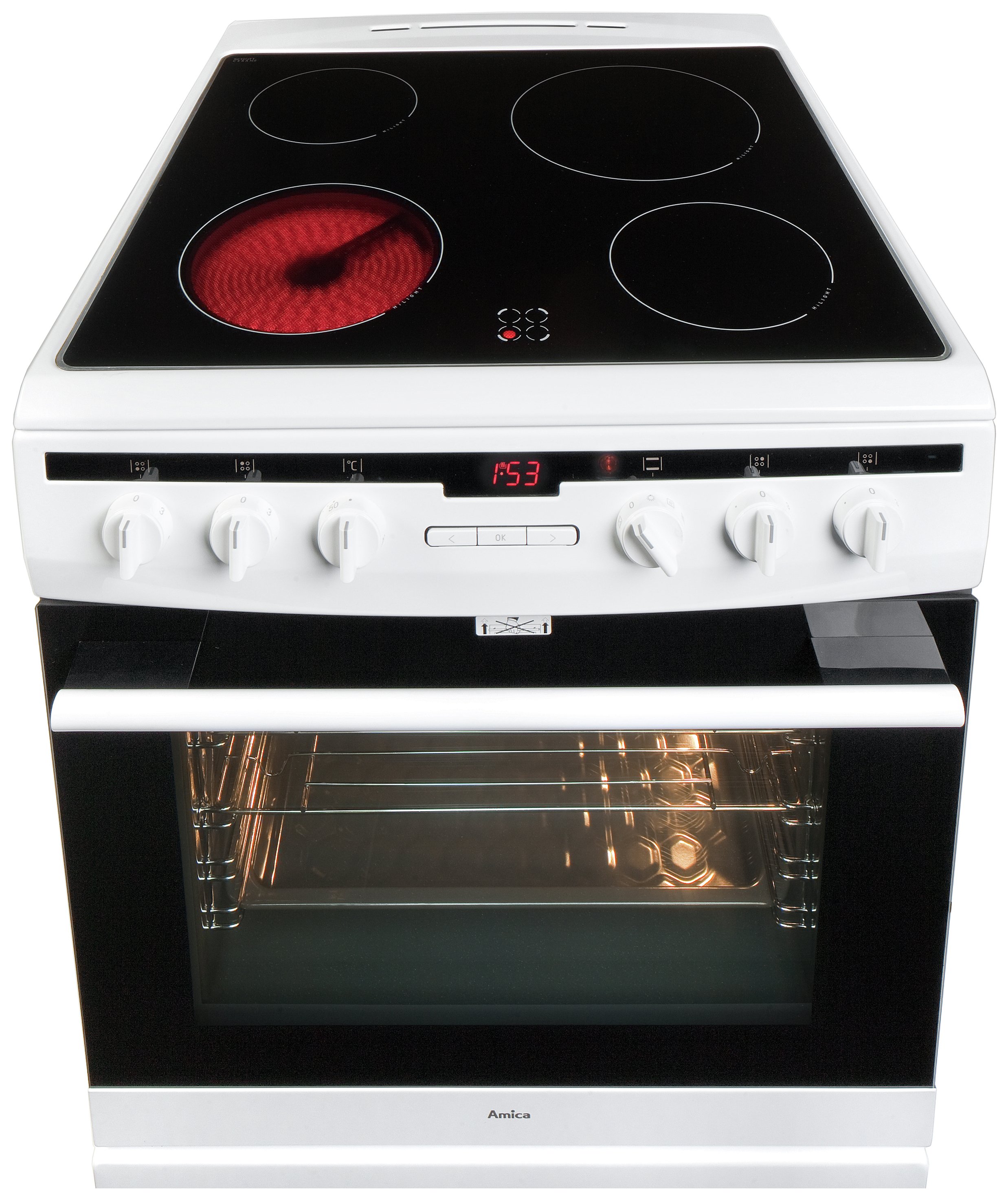 Amica 608CE2TAW 60cm Single Oven Electric Cooker Reviews