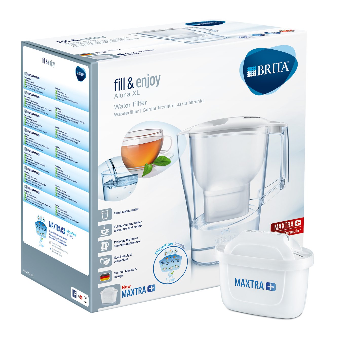 Brita Aluna X-Large Jug with 4 Filter Cartridges Review