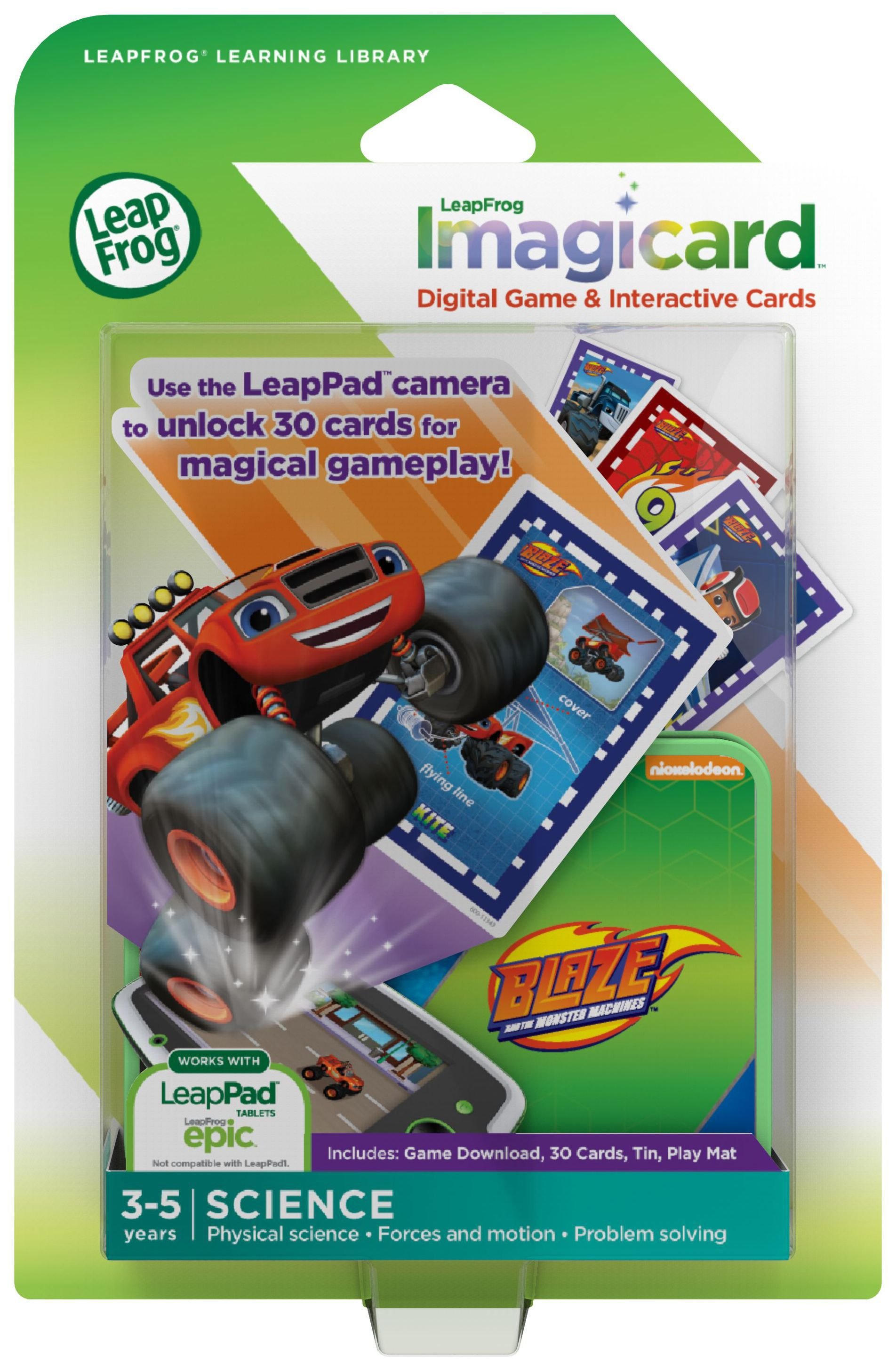 LeapFrog ImagiCard Software Blaze and the Monster Machines.