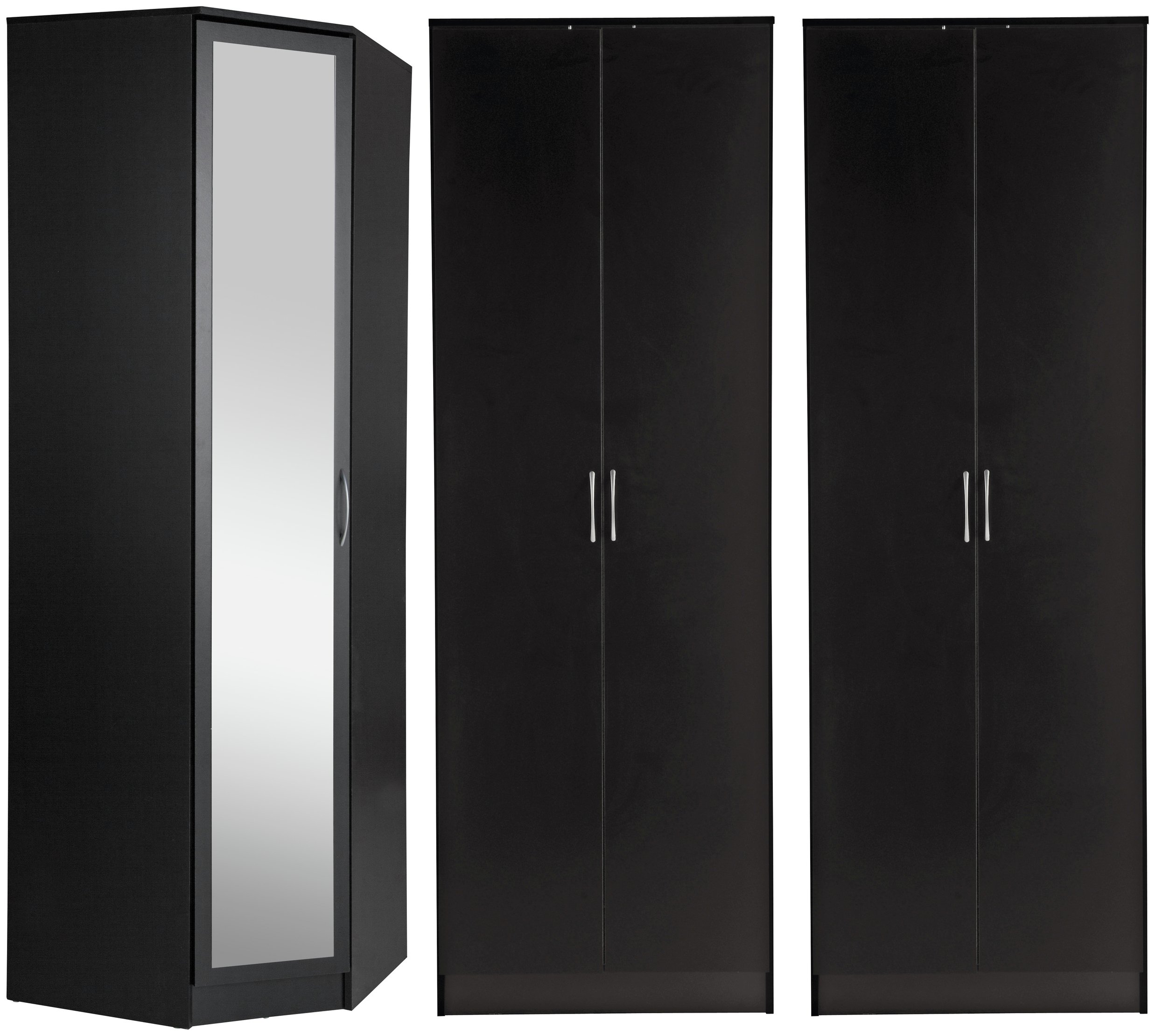 Argos Home Cheval Corner & Two 2 Dr Wardrobe Package review