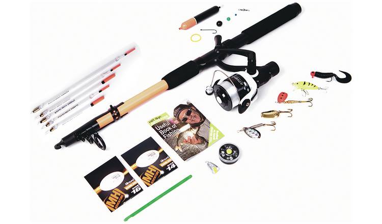Buy Matt Hayes Adventure 8ft Telescopic Fishing Rod Set | Fishing rods and  poles | Argos