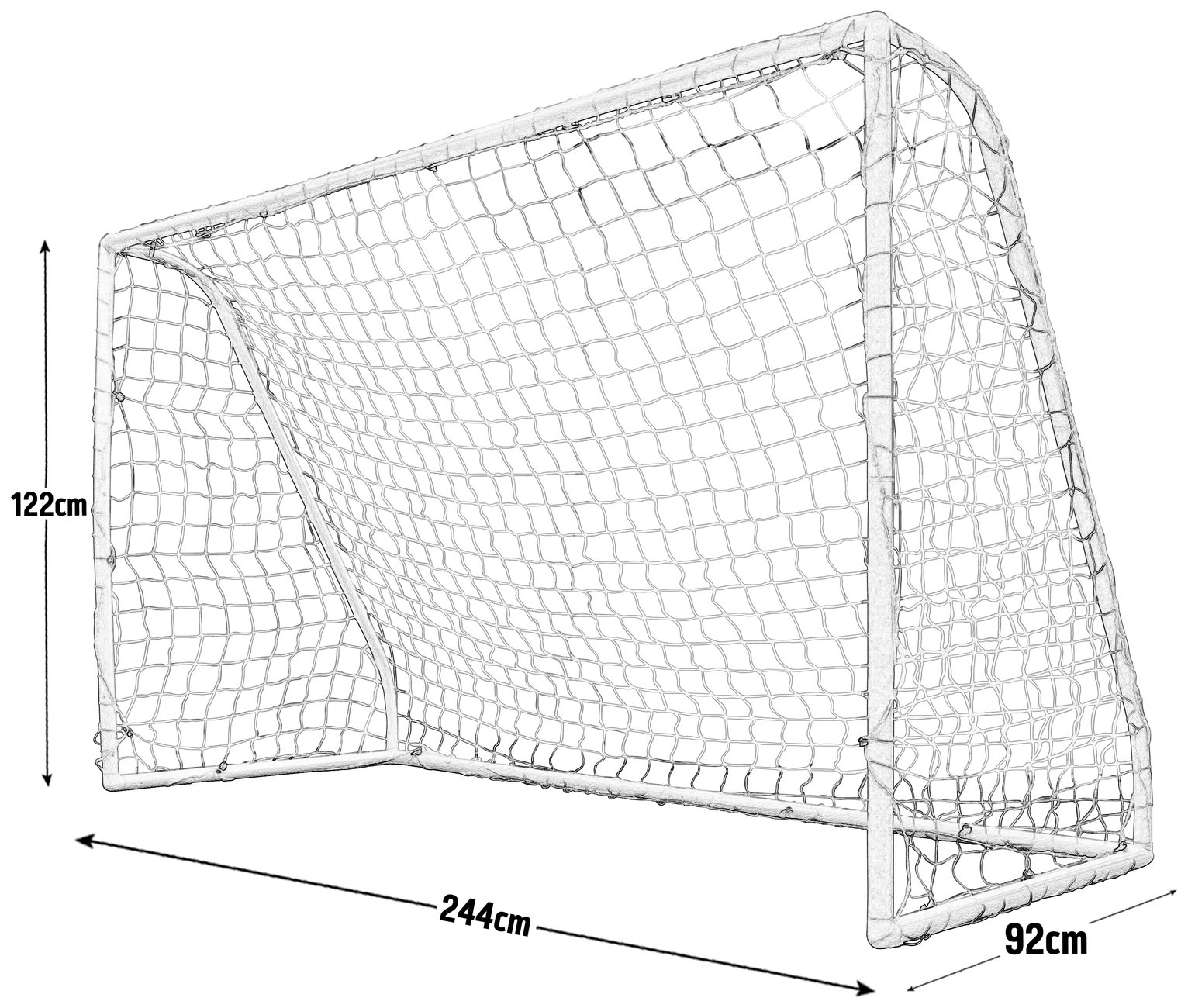 Opti 10 x 6ft PVC Football Goal Reviews