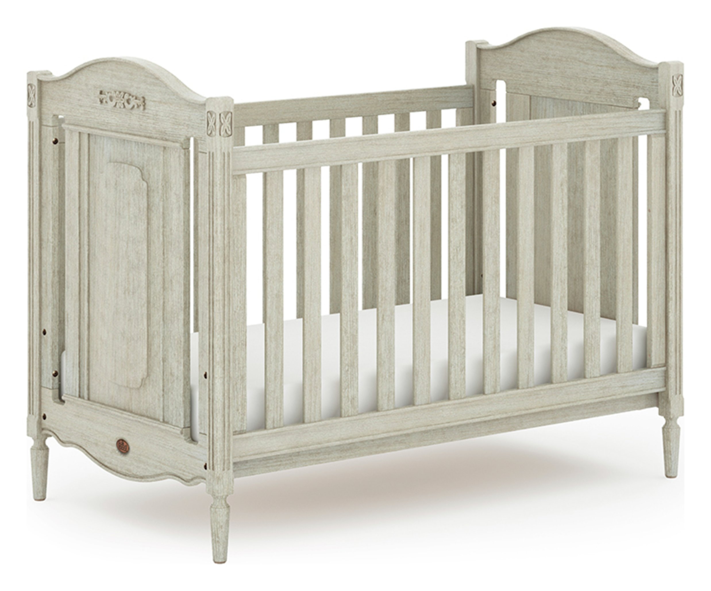 Boori Grace Cot Bed - Antiqued Grey