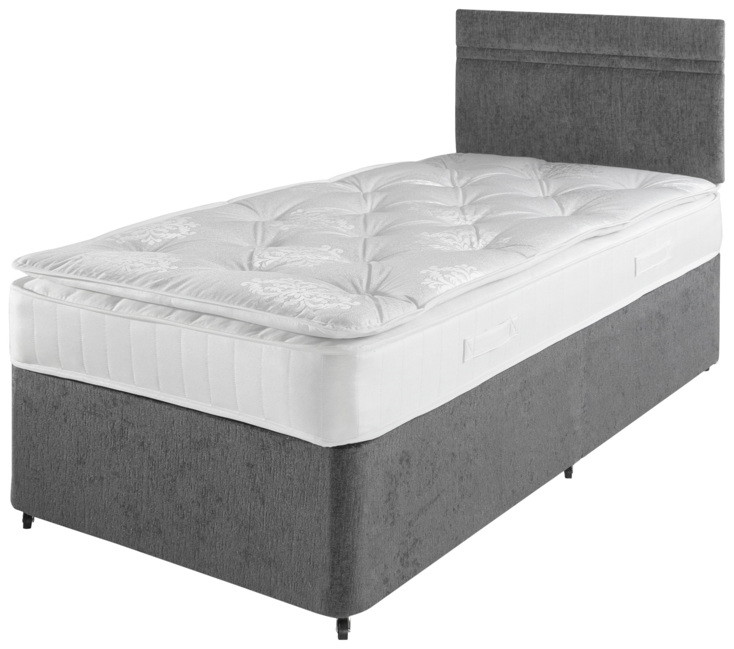 Airsprung Keswick 1200 Pocket Sprung Pillowtop Divan -Single