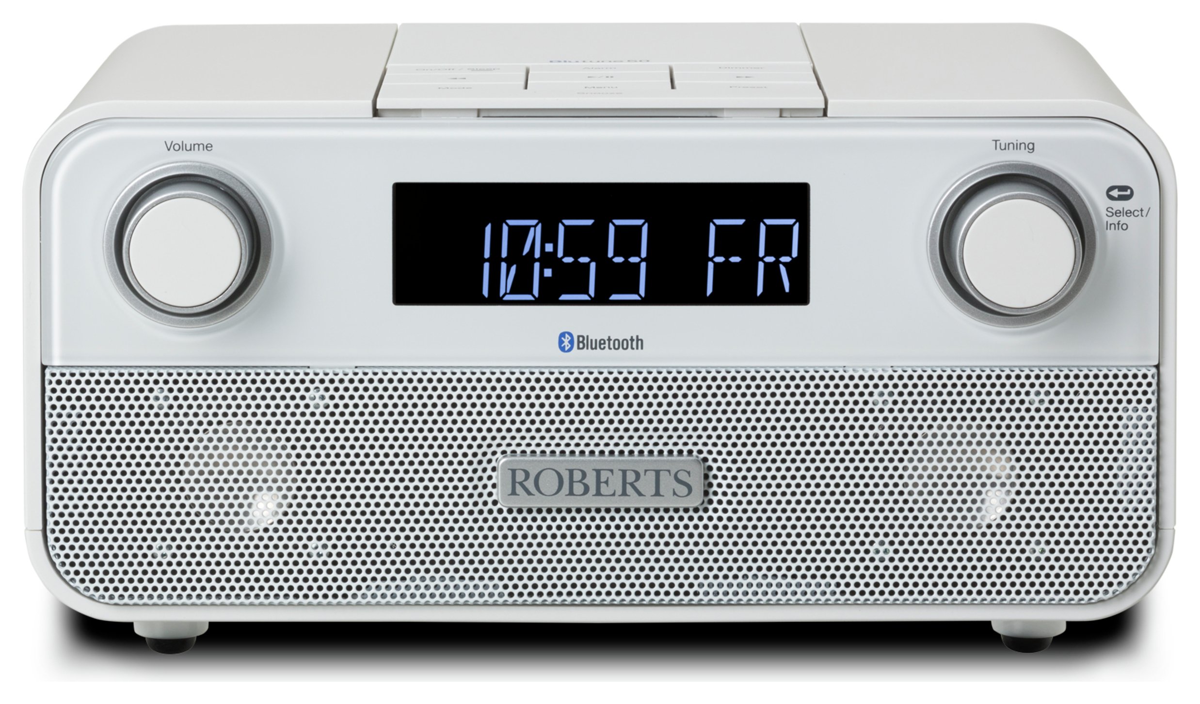 Roberts BluTune 50 Bluetooth FM / DAB / DAB+ Clock Radio