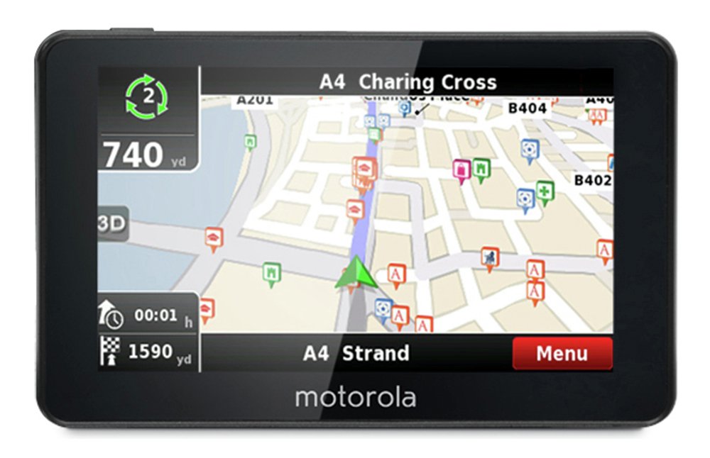 Motorola 5 Inch UK & ROI Sat Nav Review