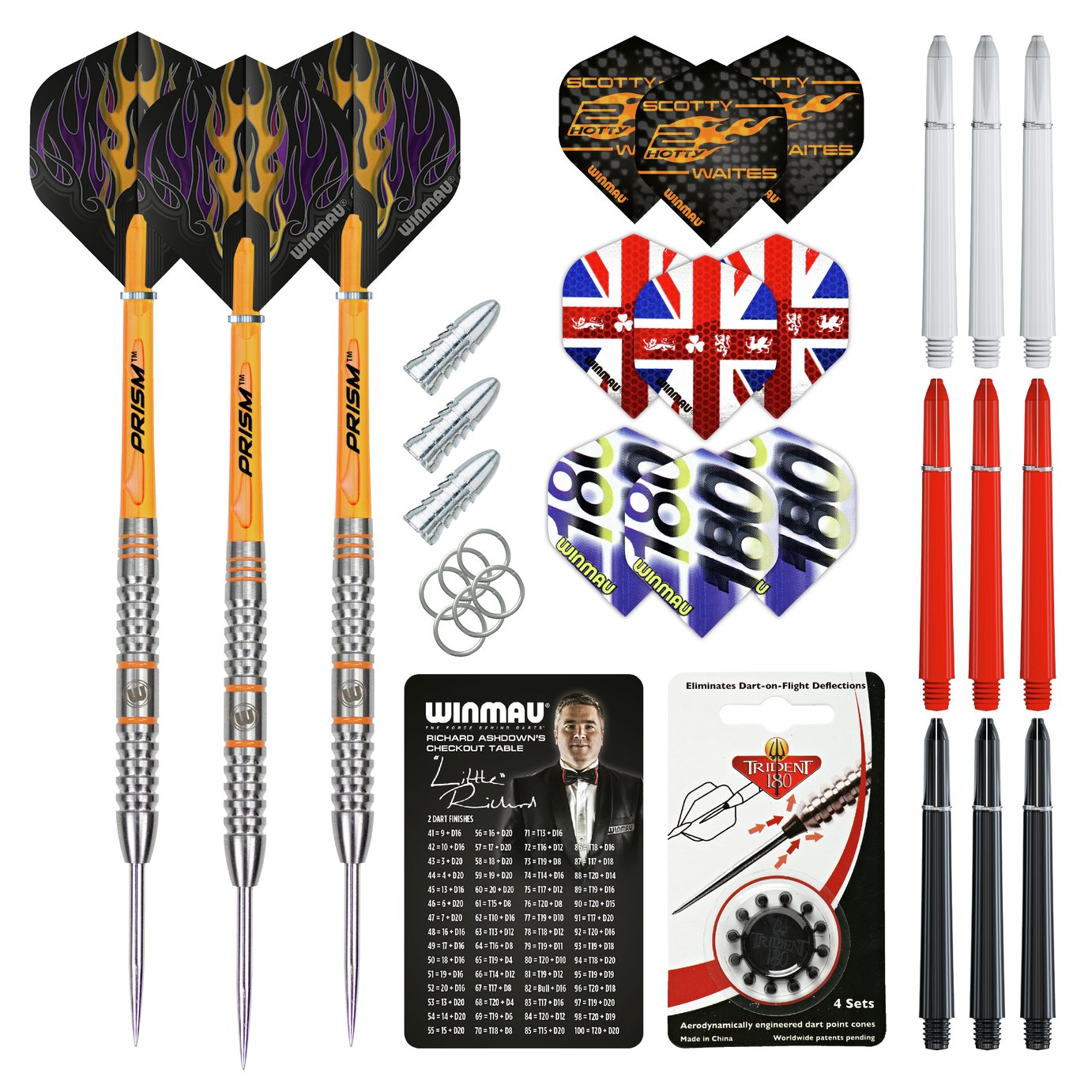 Winmau Scott Waites 23g 90% Tungsten Darts Set