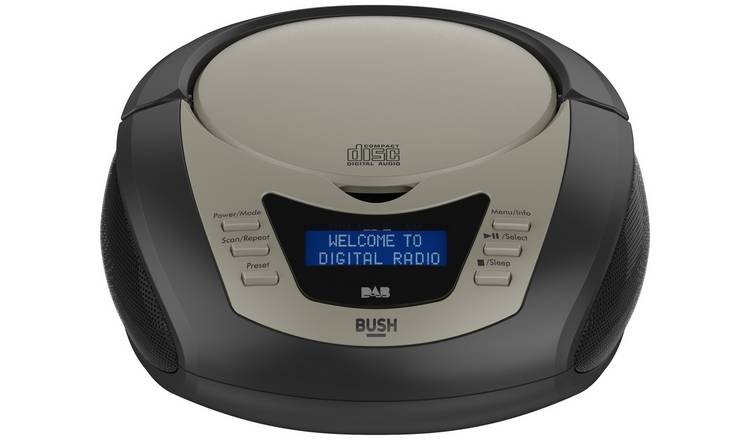 Bush DAB Boombox with CD Player - Black