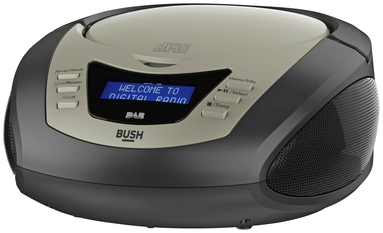 Bush DAB Boombox with CD Player Reviews