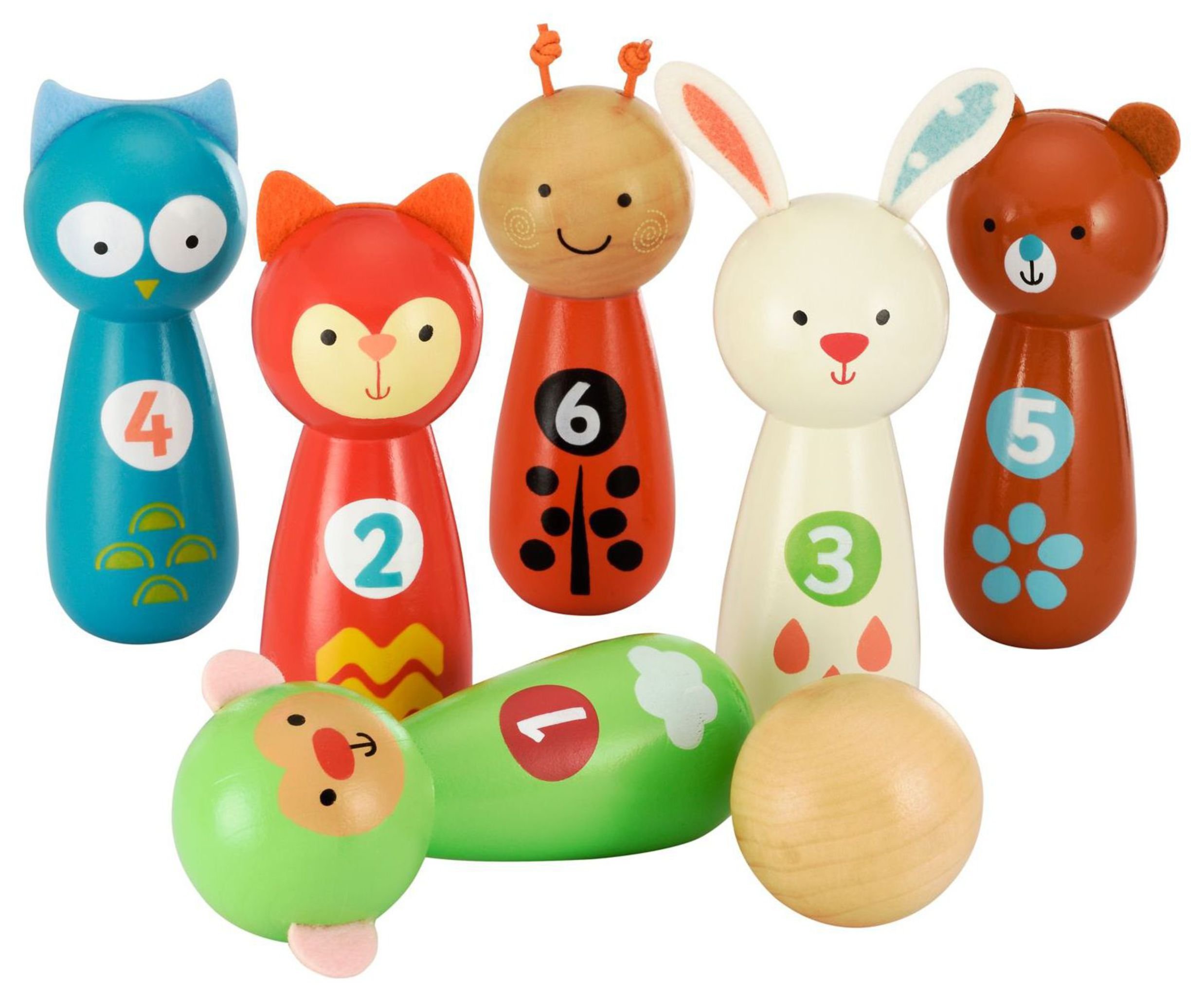 toy story wooden skittles