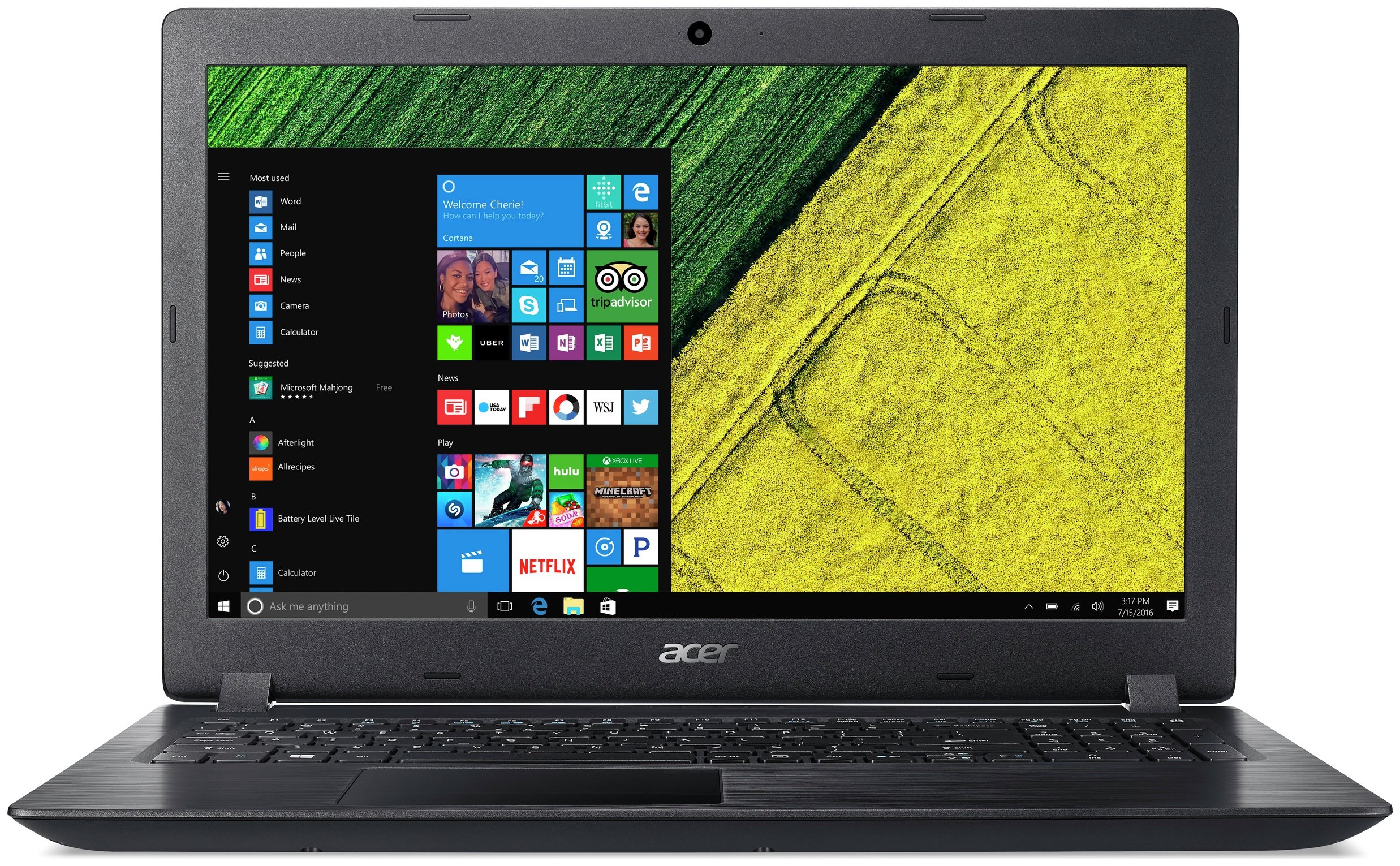 Acer 15.6 Inch i3 4GB 1TB Laptop - Black (7432279) | Argos Price ...