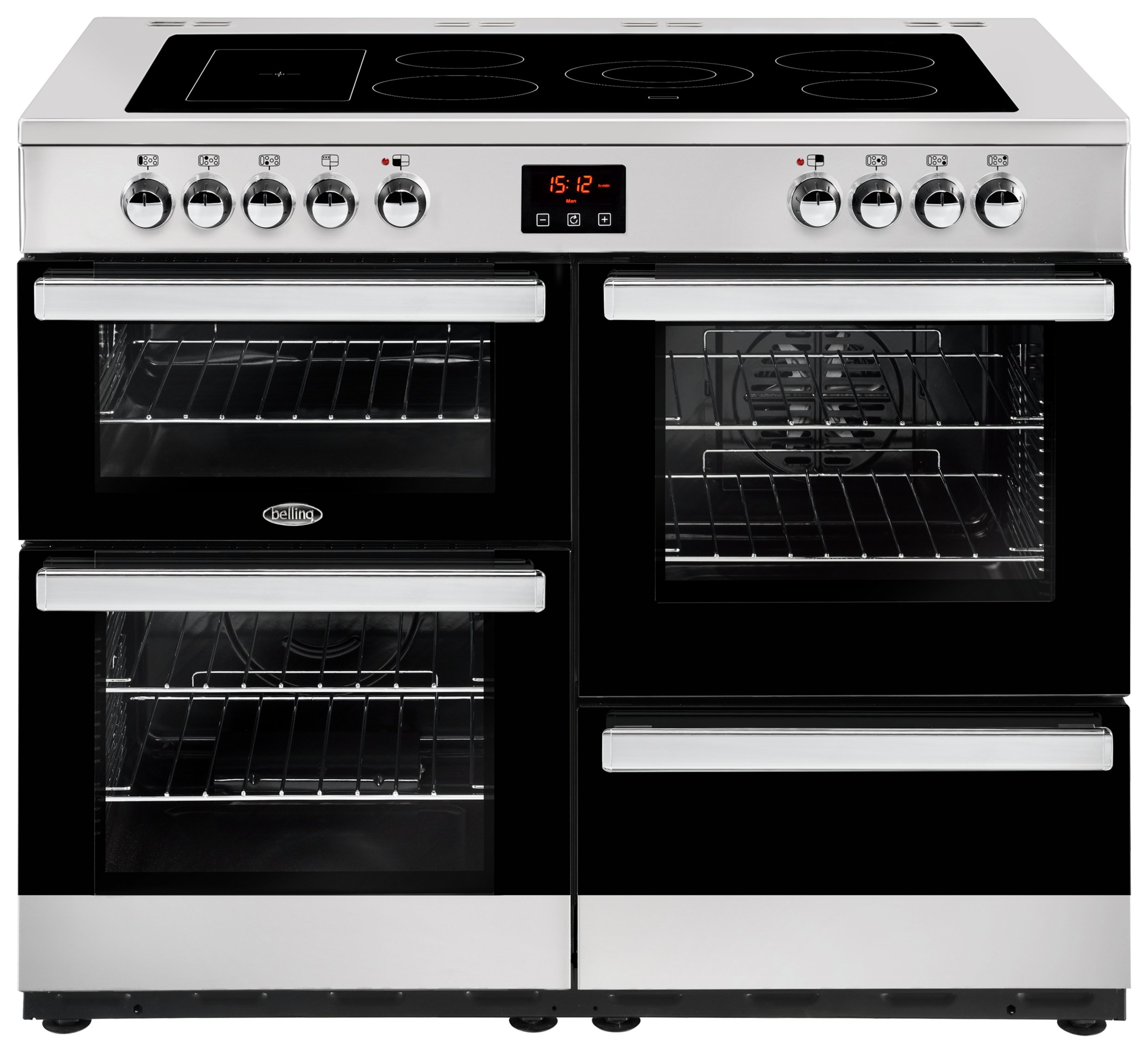 Belling Cookcentre 110E Electric Range Cooker - S/ Steel