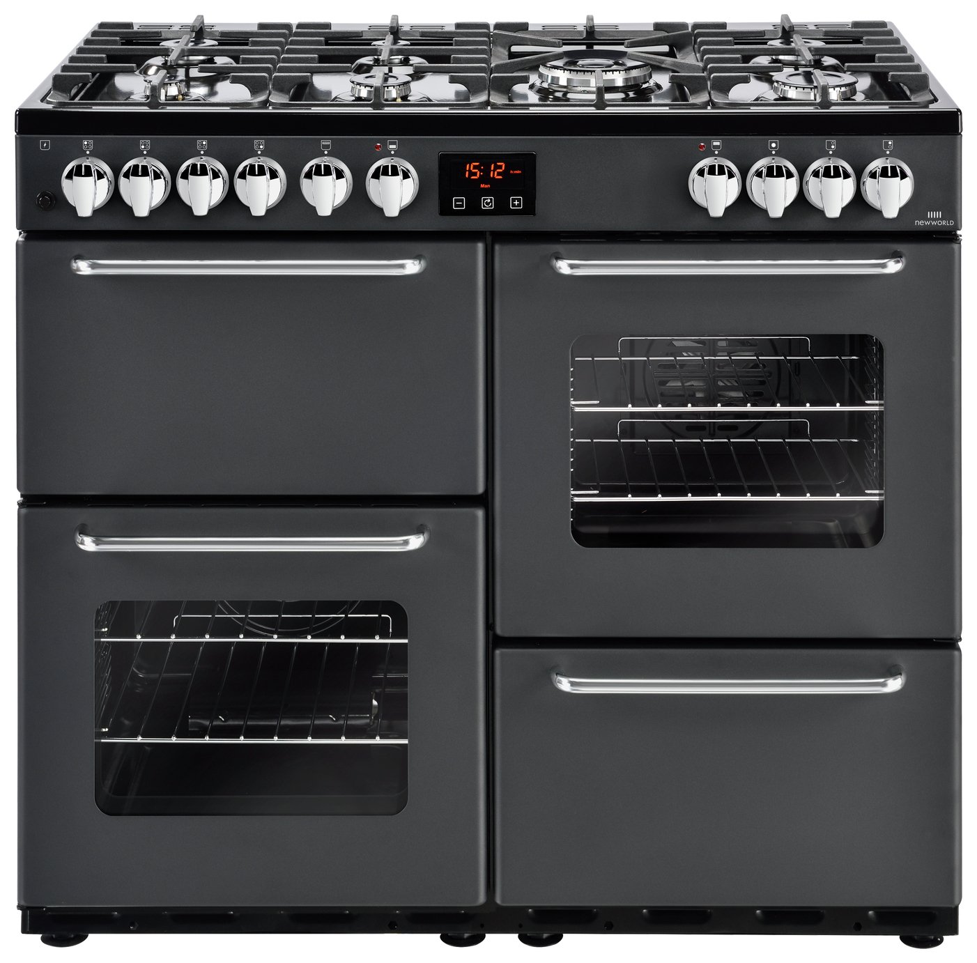 New world deals dual fuel cooker