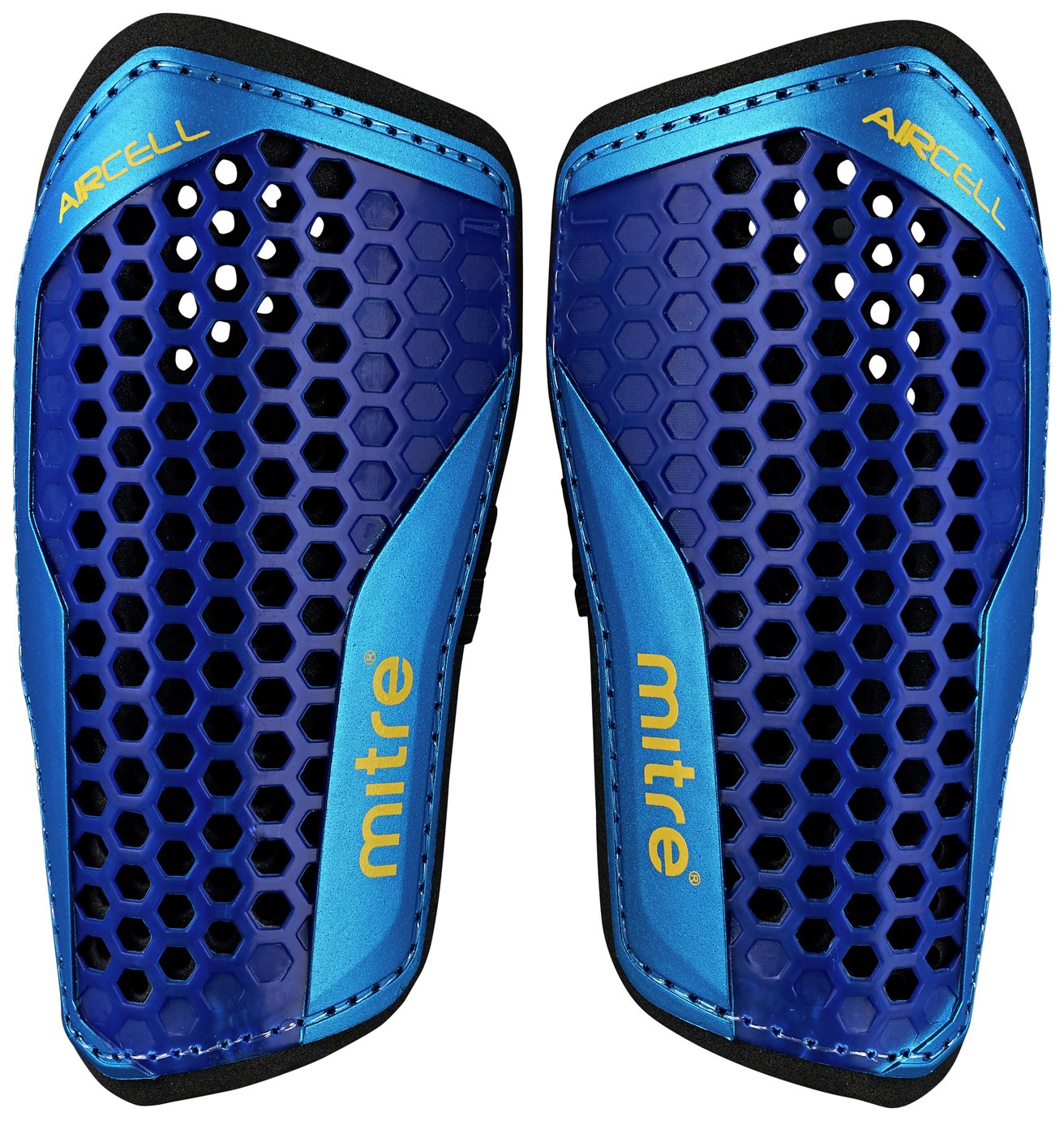 Mitre Aircell Carbon Slip Shin Pads - Small