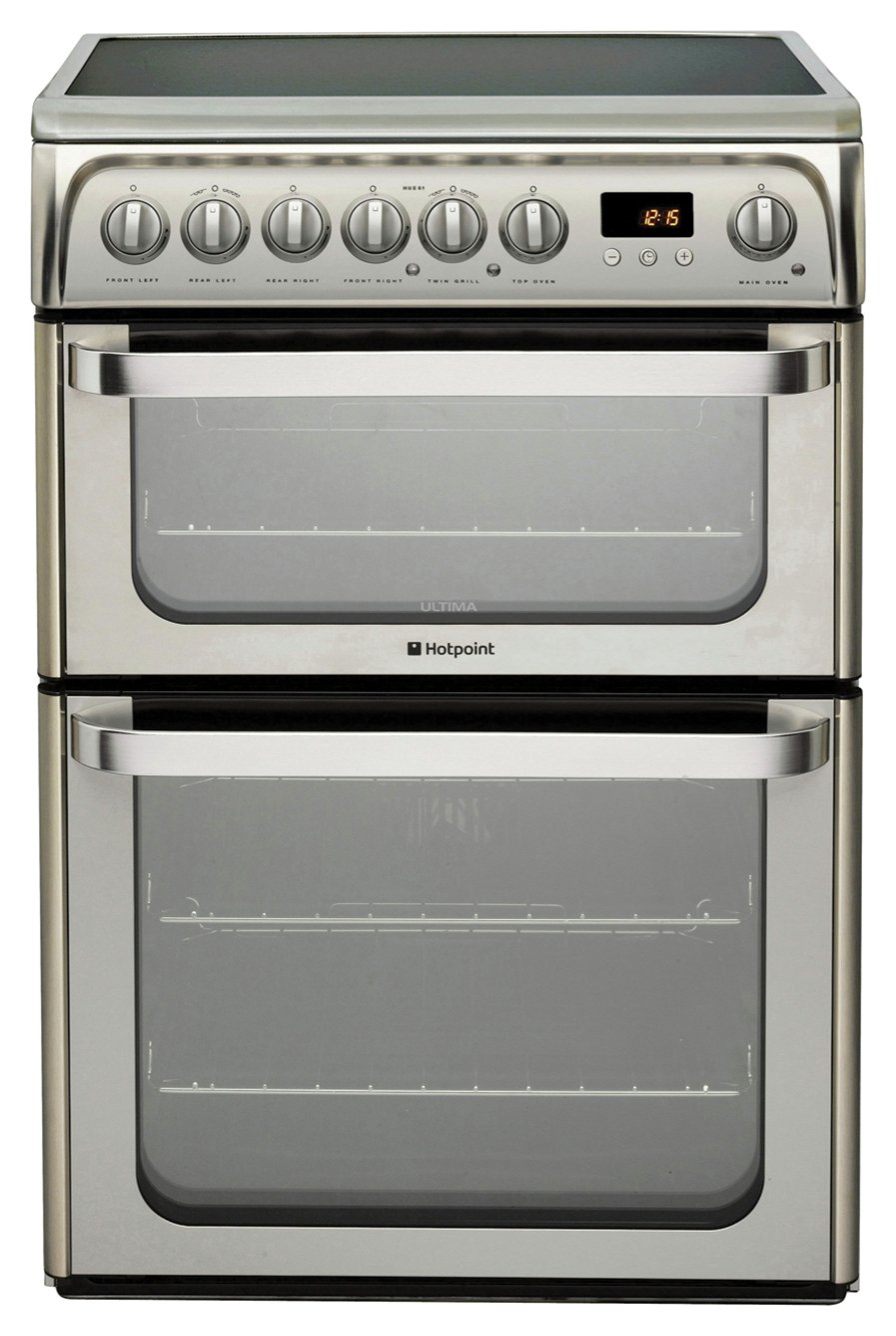 freestanding double oven and hob