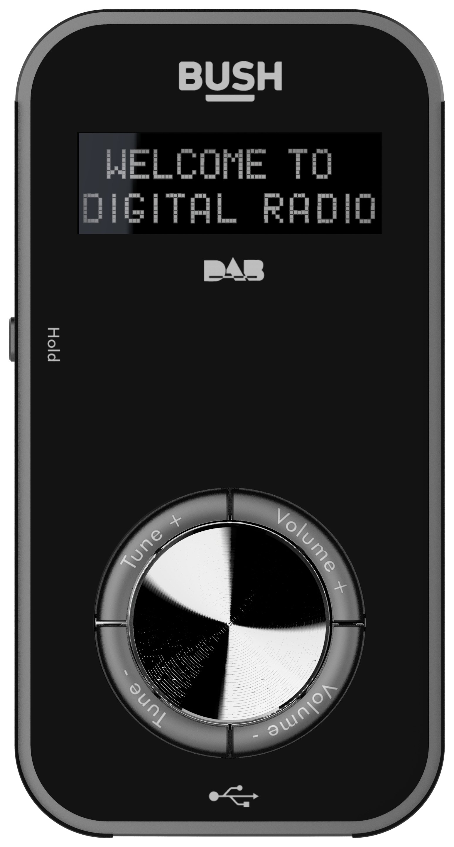 Bush Personal DAB Radio - Black