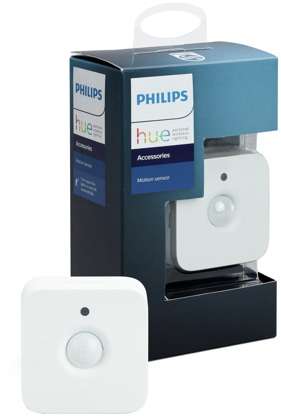 Philips Hue Motion Sensor.