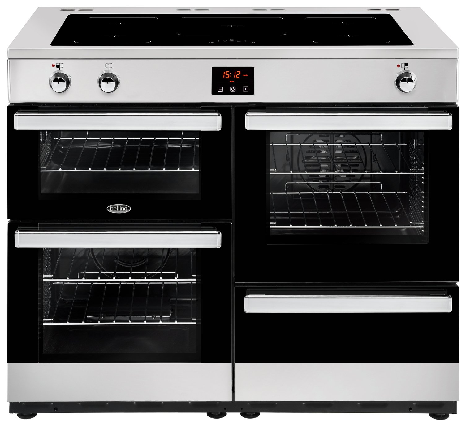 Belling Cookcentre 110EI 110cm Electric Range Cooker - SS
