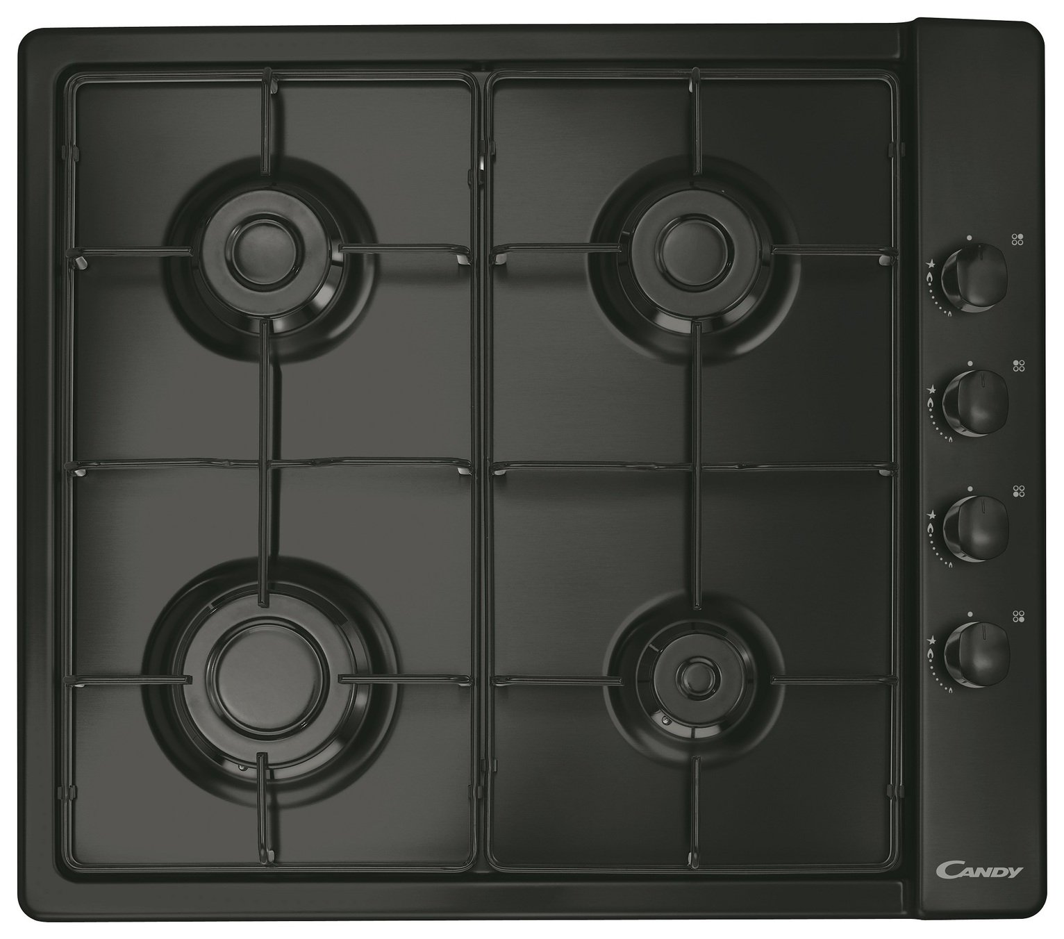 Candy CLG64SPN Gas Hob - Black