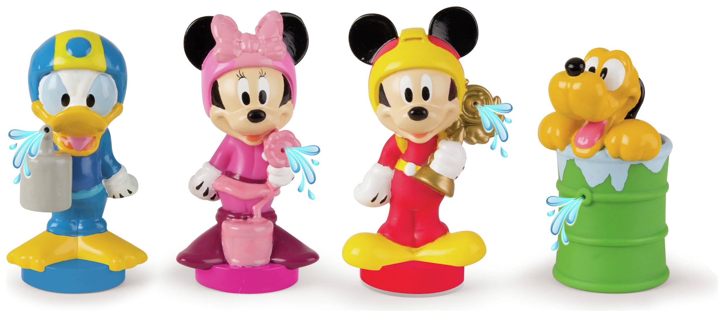 Mickey Roadster Racers Bath Figures