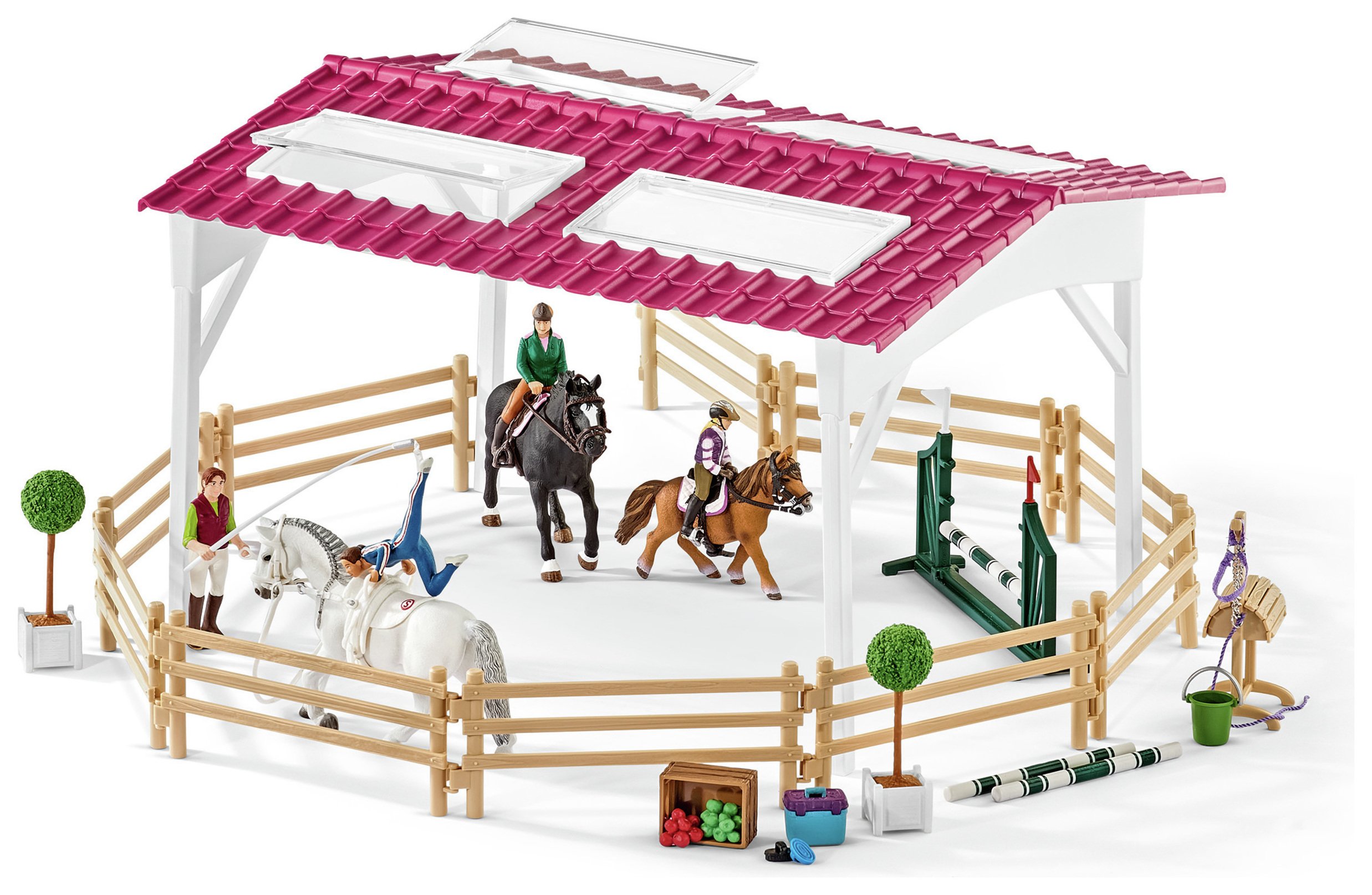 Schleich Riding School with Riders and Horses Playset review