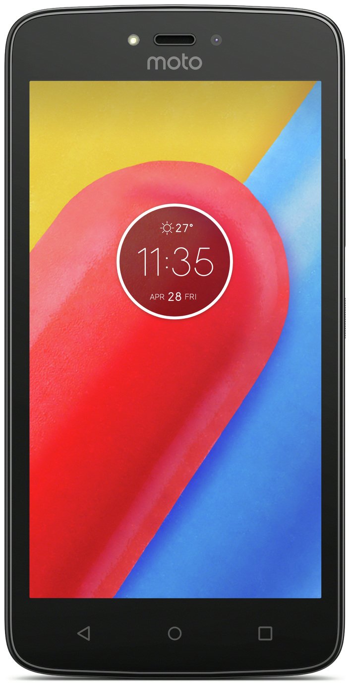 O2 Moto C Mobile Phone - Red