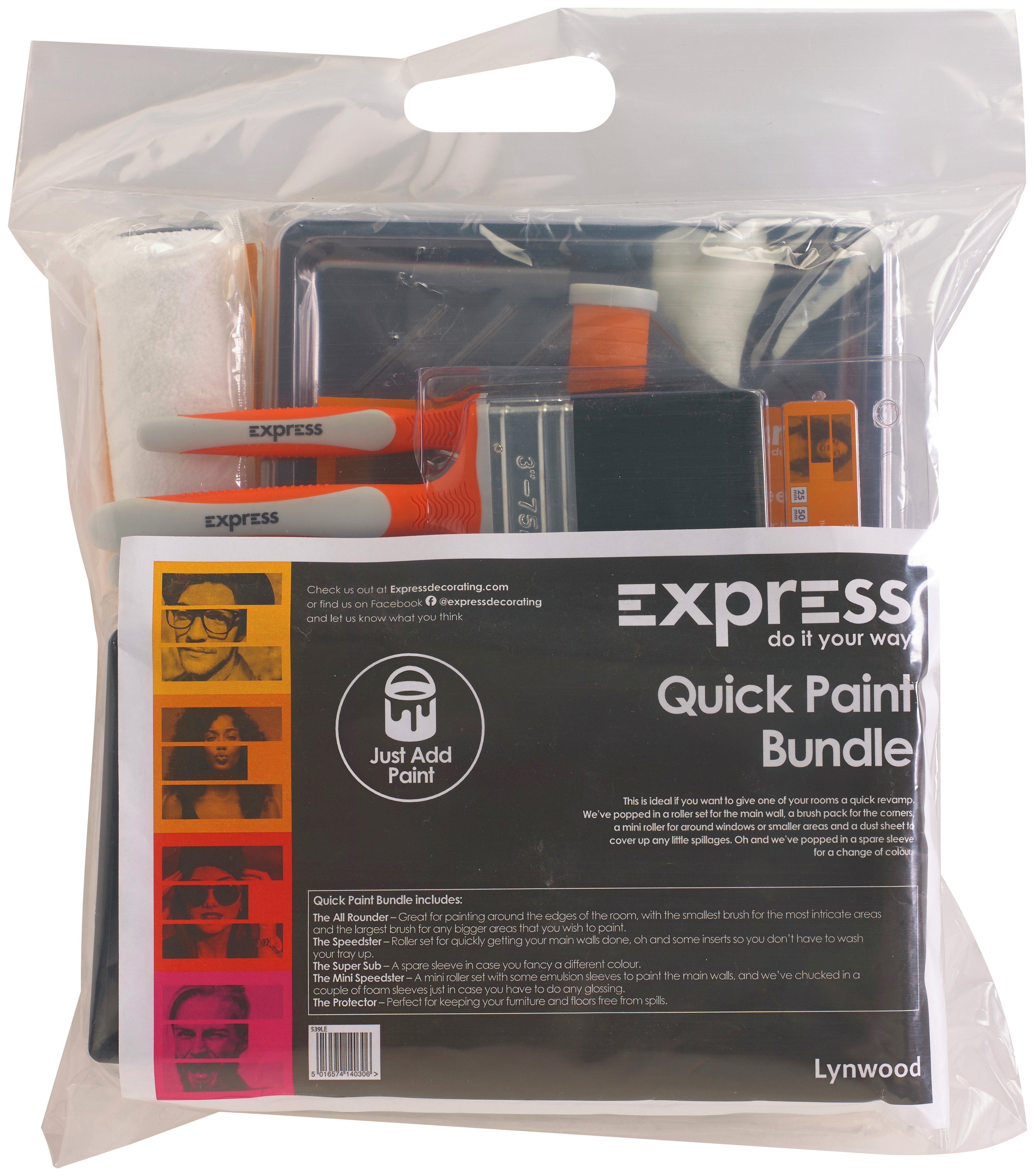 Express Lynwood Quick Paint Kit.
