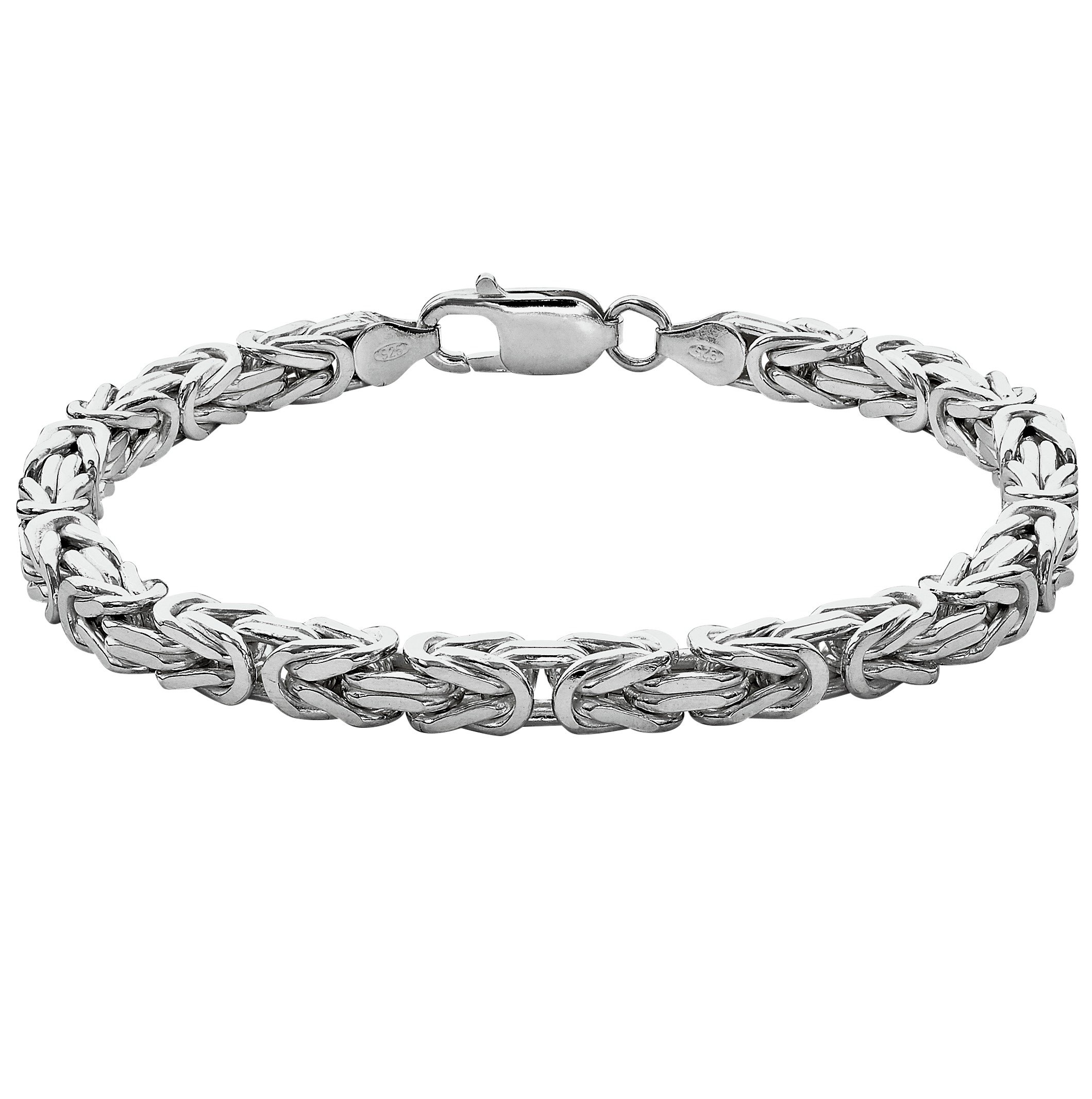 Revere Italian Sterling Silver Square Byzantine Bracelet Review