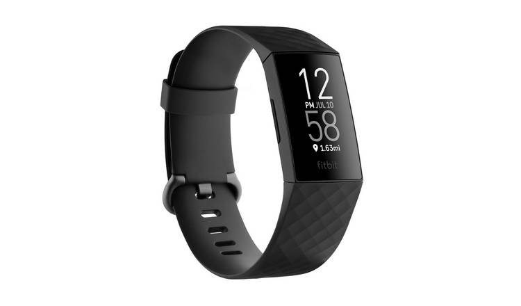 Buy Fitbit Charge 4 Fitness Tracker - Black | Fitness and activity ...