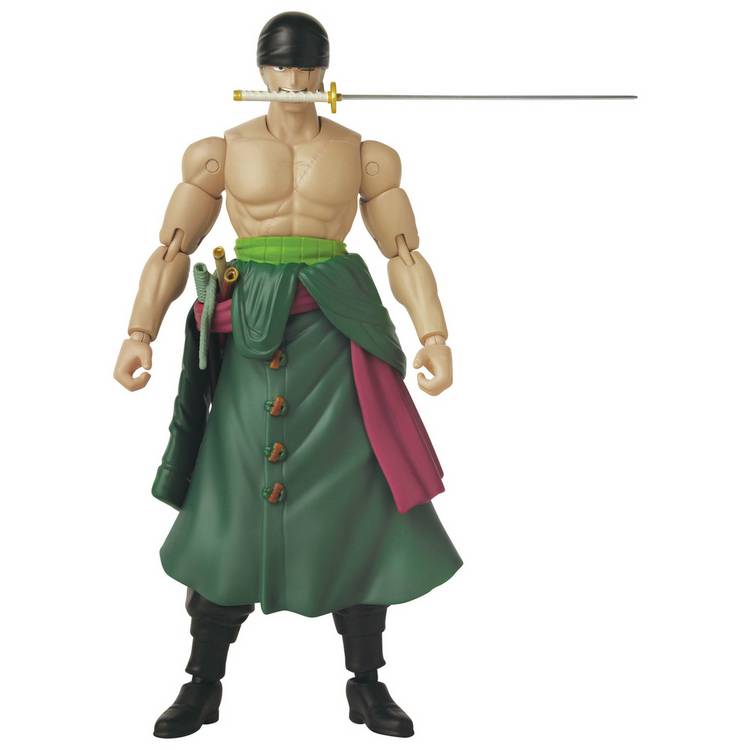 One Piece Roronoa Zoro Three Swords Style Action Figure 0