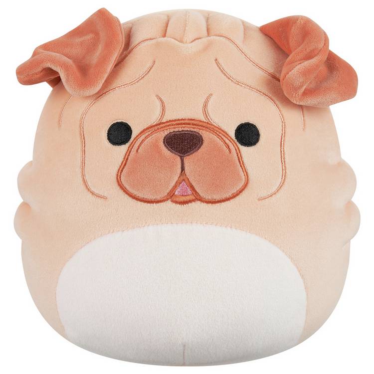 Squishmallows 7.5" Morton The Brown Shar Pei Plush Toy 0
