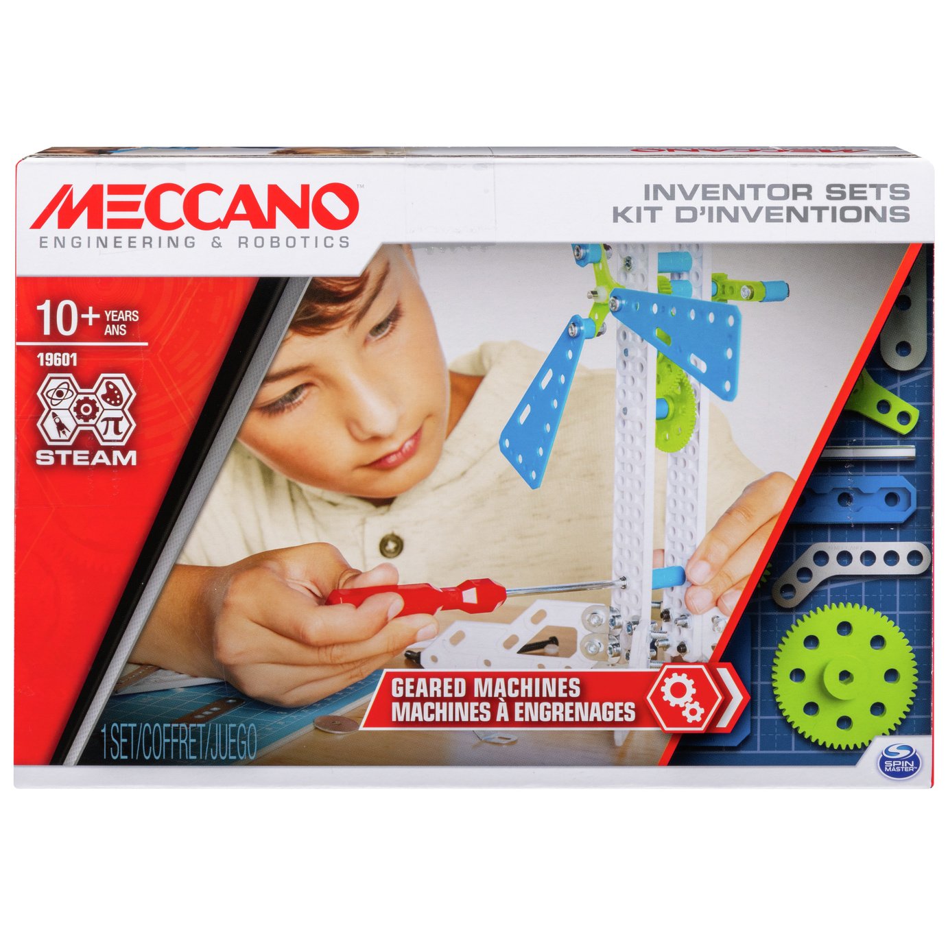 Meccano Inventors 3 Geared Machines Set Review