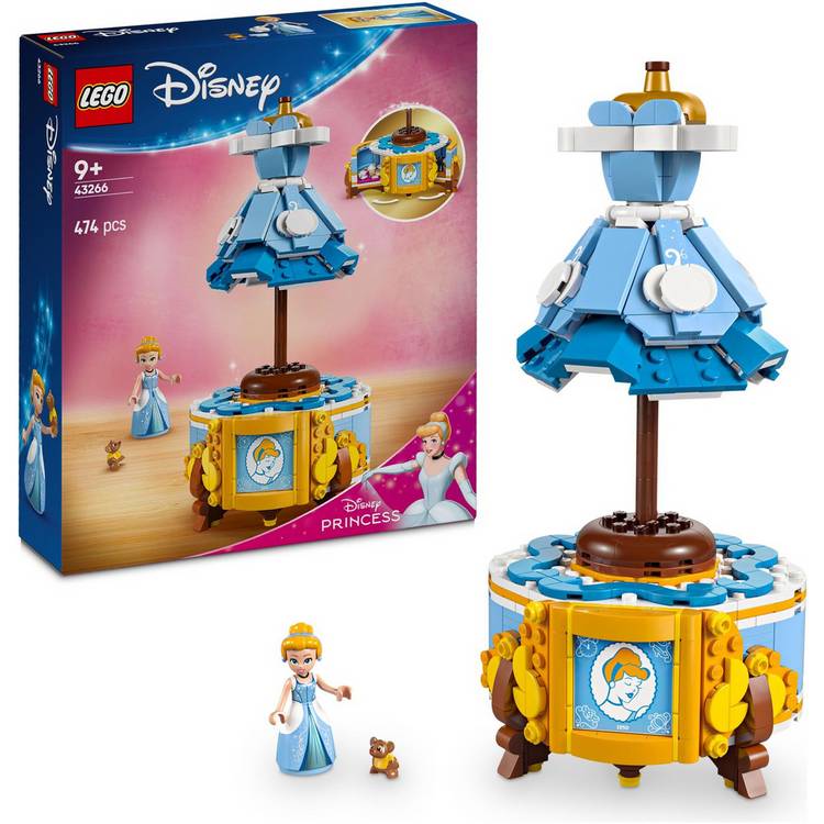 LEGO Disney Princess Cinderella's Dress Building Toy 43266 0