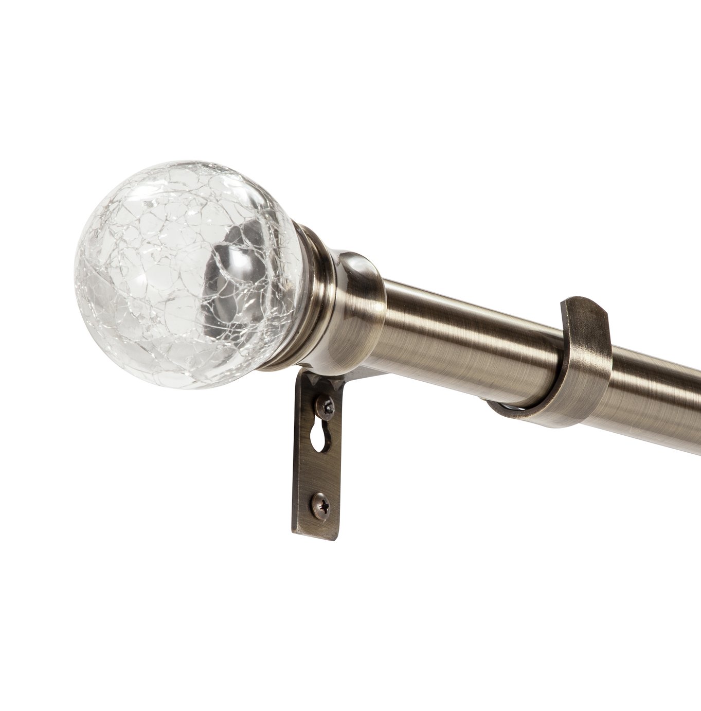 Argos Home Cora Crackle Extendable Curtain Pole Review