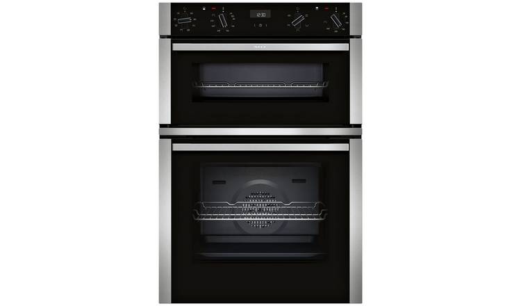 Neff U1ACE2AN3B Built In Double Electric Oven - Black