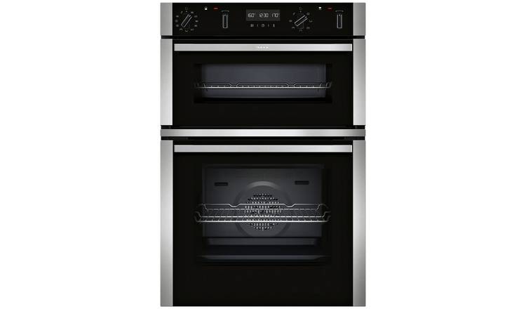 Neff U2ACH7AN7B Built In Double Electric Oven - S/Steel