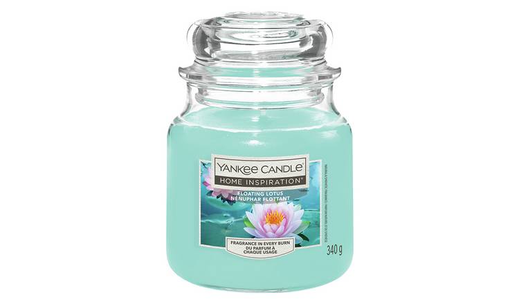 Yankee Home Inspiration Medium Jar Candle - Floating Lotus