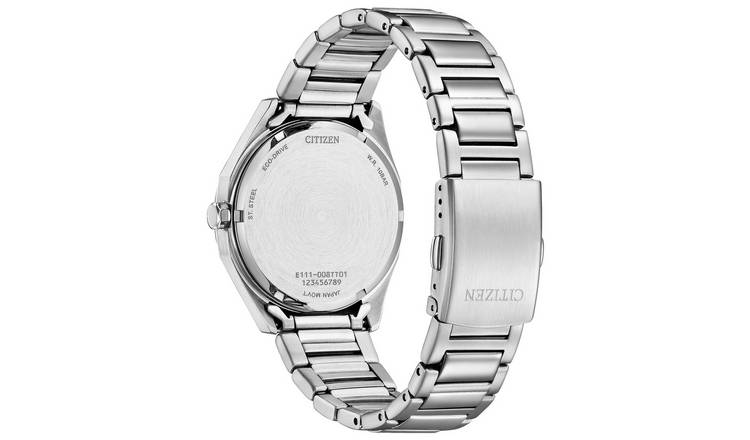 Citizen Men's Stainless Steel Octagonal Bezel Bracelet Watch