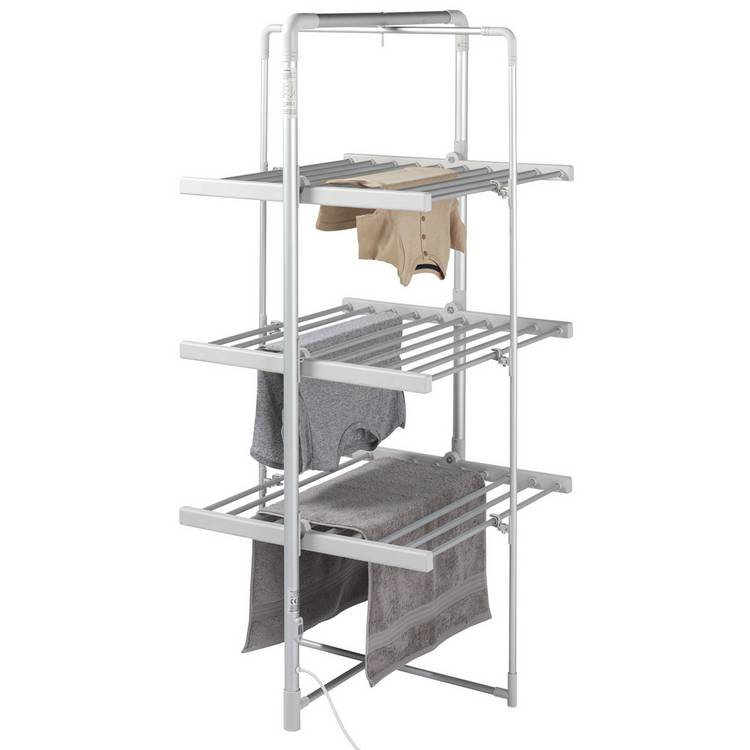 Argos Home 21m 3 Tier Heated Airer 0