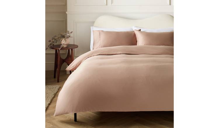 Habitat Faggoting 400TC Mocha Bedding Set - Single