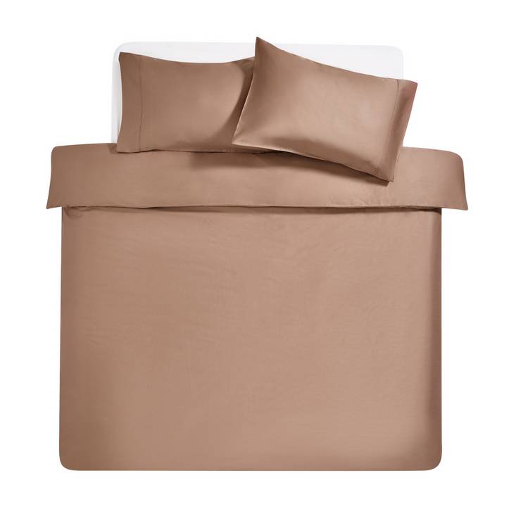 Habitat Faggoting 400TC Mocha Bedding Set - Single 0
