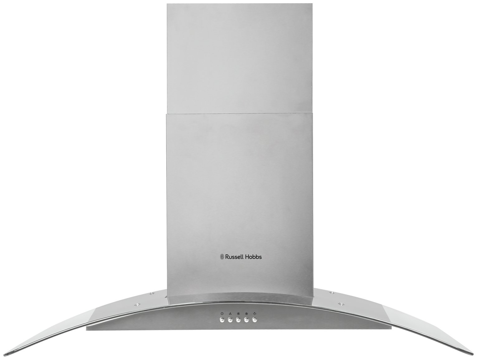 Russell Hobbs RHGCH901SS 90cm Chimney Cooker Hood - S/Steel
