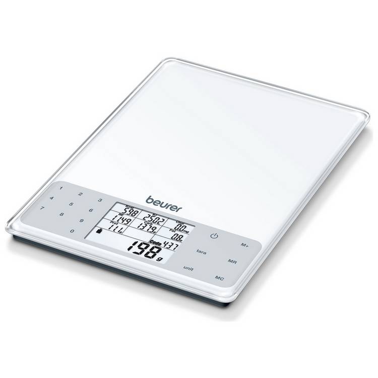 Beurer Nutritional Digital Kitchen Scale - White 0
