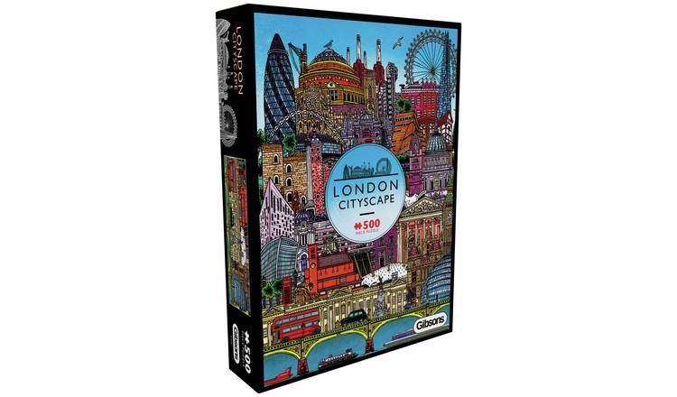 Gibsons London Cityscape 1000 Piece Jigsaw Puzzle