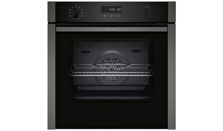 Neff B6ACH7AG7B Built In Single Electric Oven - Graphite