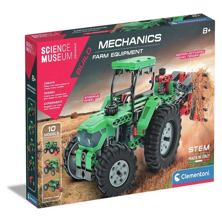 Clementoni Science Museum Mechanics Farm Equipment 0
