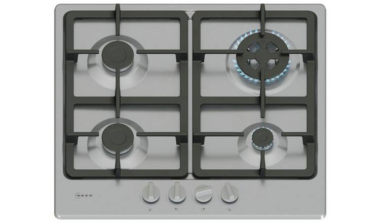 Neff T26GKH8N0 Gas Hob - Stainless Steel