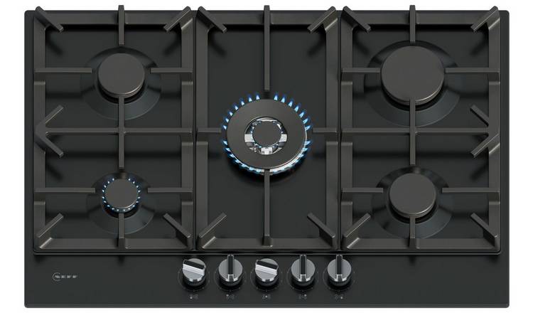 Neff T27CIQ8S0 75cm Gas Hob - Black 